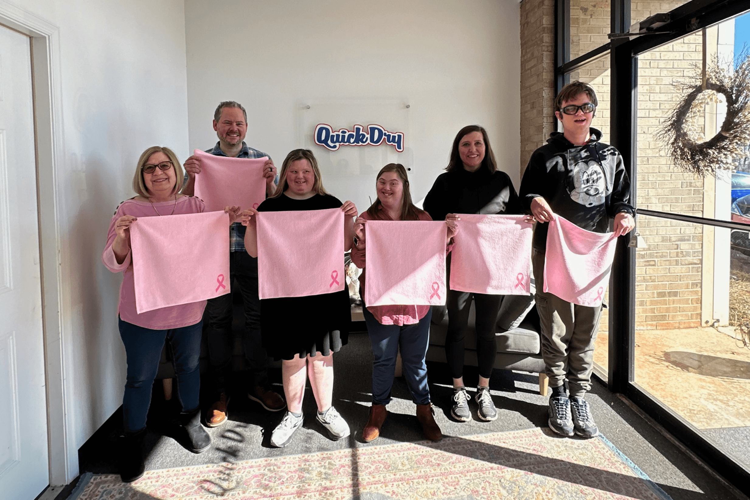 Quick Dry Go Pink Towels